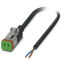 Phoenix Contact 1410734 Sensor/actuator connector, geassembleerd Aantal polen (sensoren): 2 Bus, recht 5.00 m 1 stuk(s) - thumbnail