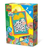 Ses my first - dierenprint stickers - thumbnail