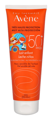 Avène Zonnemelk Kinderen SPF50+ 250ml