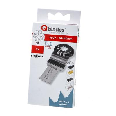 SL07 Multitoolzaagbl.BIM 20x40mm 5st