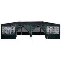 Partytent Groen en Wit 800 x 400 x 266 cm Polyester en staal - thumbnail