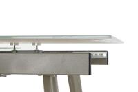 Eettafel DKD Home Decor Kristal Gouden Metaal Wit (140 x 80 x 76 cm) - thumbnail