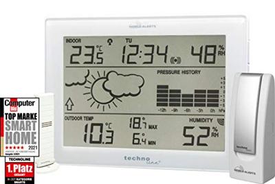 Techno Line Mobile Alerts MA 10006 Draadloos weerstation Verwachting voor 1 dag Aantal sensoren max.: 50 Techno Line Mobile Alerts MA 10006 Draadloos weerstation Verwachting voor 1 dag Aantal sensoren max.: 50