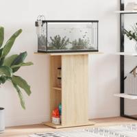 VidaXL Aquariumstandaard sonoma eiken 60,5x36x72,5 cm bewerkt hout - thumbnail