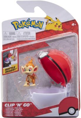 Pokemon Figure - Chimchar + Poke Ball (Clip 'n' Go) Pokemon Figure - Chimchar + Poke Ball (Clip 'n' Go)