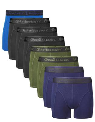 8-pak heren boxershorts - Rico - Multipack Bamboe heren onderbroek - Anti zweet mannen ondergoed