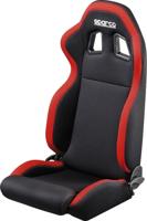 Sparco sportstoel R100 met verstelbare rugleuning zwart/rood - thumbnail