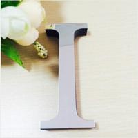 2 PC'S Home Decoratie creatieve persoonlijkheid Engelse letters acryl spiegel 3D DIY muur stickers (I) - thumbnail
