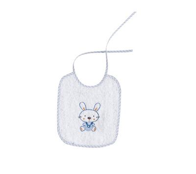 Interbaby slabbetje Konijn junior 25 x 20 cm katoen Interbaby slabbetje Konijn junior 25 x 20 cm katoen