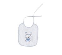 Interbaby slabbetje Konijn junior 25 x 20 cm katoen - thumbnail