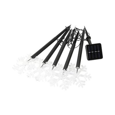 Solar priklampjes sneeuwvlokken set vixen