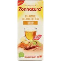 Zonnatura Chai mix kurkuma bio 20 Sachets - thumbnail