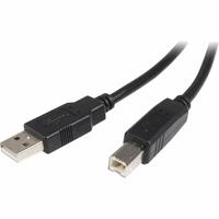 StarTech.com USB2HAB3M USB 2.0 A-naar-B-kabel (3 m, St/St) zwart - thumbnail