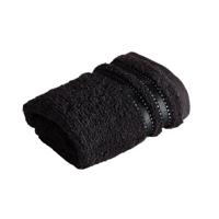 Vossen Vossen Gezichtsdoekje Cult de Luxe 7900 Zwart 30x30 - thumbnail