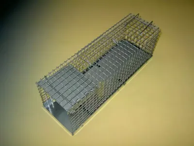 BSI rattenvangkooi gegalvaniseerd