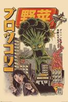 Poster Ilustrata - Broccozilla 61x91,5cm - thumbnail
