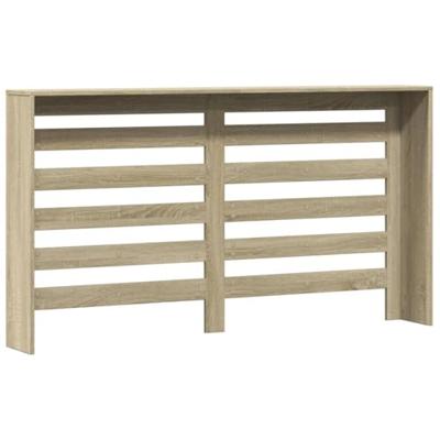 VidaXL Radiatorombouw 149x20x82 cm bewerkt hout sonoma eikenkleurig