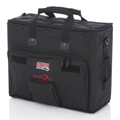 Gator Cases GSR-2U zwarte laptop / 2U Rack-tas