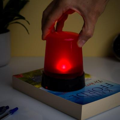 Bureau Alarm met Bewegingssensor - Zwaailamp