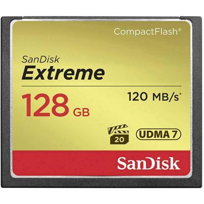 SanDisk CF 128GB Extreme 120MB/sec
