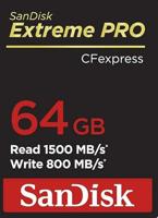 Sandisk CFexpress Extreme Pro 64GB 1500/800MB/s type B - thumbnail