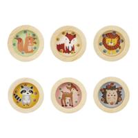 Lobbes Houten geduldspel dier - thumbnail