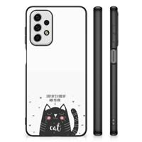 Samsung Galaxy A23 Hoesje Cat Good Day - thumbnail