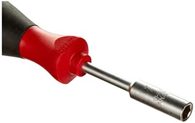 Wiha 343SF 7,0x65 Dopschroevendraaier Werkplaats Sleutelbreedte (metrisch): 7 mm Koplengte: 65 mm