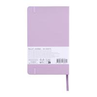 Bruynzeel bullet journal lila, 13x21cm, 140 g/m 64 vellen - thumbnail