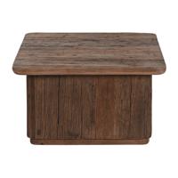Hoofdtafel Home ESPRIT Bruin Hout 70 x 70 x 39 cm - thumbnail