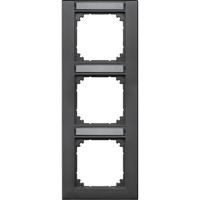 Merten 476314 Afdekking Frame System M Antraciet 1 stuk(s) - thumbnail