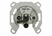 Kathrein ESU 34 Antennedoos TV, FM, Satelliet Inbouw (in muur) Enkele aansluitdoos - thumbnail