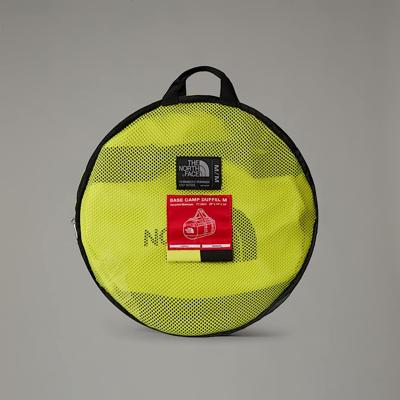The North Face Base Camp M Duffel Sulphur Spring Green/TNF Black M (71L)