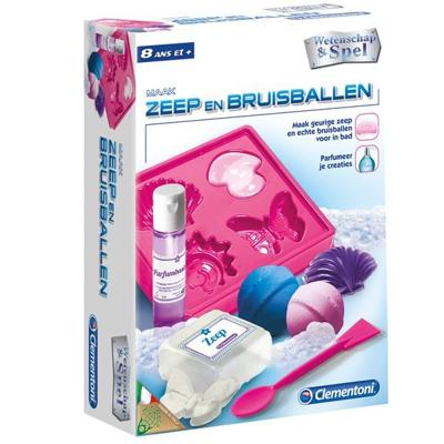Clementoni Wetenschap & spel - zeep en bruisballen Clementoni Wetenschap & spel - zeep en bruisballen