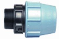 Puntstuk voor PE/tyleen - 32mm x 3/4 buitendraad - 16 bar