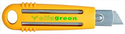 Olfa Cutter SK-4 Green, 17,5 mm, geel Olfa Cutter SK-4 Green, 17,5 mm, geel