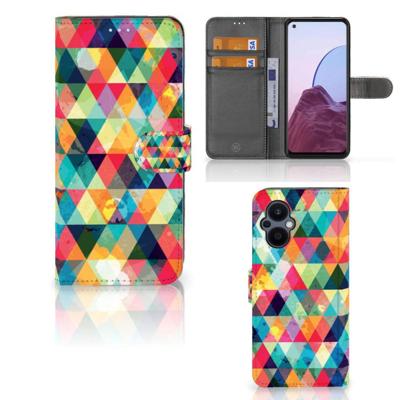 OPPO Reno 8 Lite | OnePlus Nord N20 | Telefoon Hoesje | Geruit