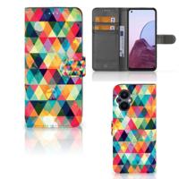 OPPO Reno 8 Lite | OnePlus Nord N20 | Telefoon Hoesje | Geruit - thumbnail