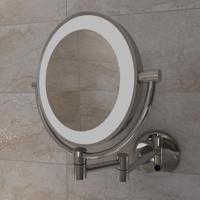 Wiesbaden Basic Wandscheerspiegel LED - Chroom - thumbnail