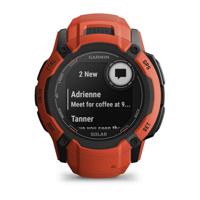 Connected GPS -horloge - Garmin - 2x Solar Rouge Instinct - thumbnail