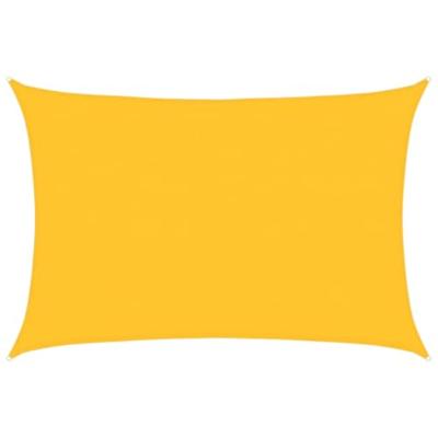 VidaXL Zonnezeil 160 g/m² rechthoekig 4x5 m hdpe geel VidaXL Zonnezeil 160 g/m² rechthoekig 4x5 m hdpe geel