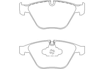 Remblokken set 2331301