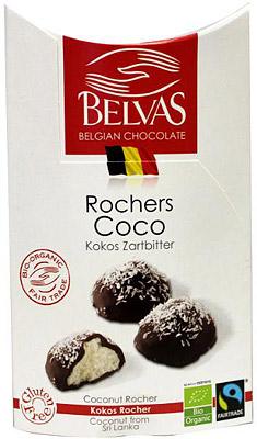Belvas Kokos rocher bio 100 Gram Belvas Kokos rocher bio 100 Gram