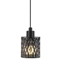 Hanglamp &apos;Hollywood&apos; Nordlux glas E27 fitting rookglas modern 108mm - thumbnail