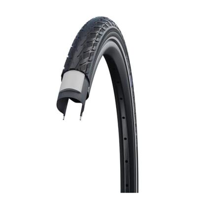 Schwalbe buitenband delta cruiser plus 28 x 1.10 zwart/wit refl