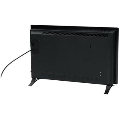 Convector Verwarming Eurom Alutherm Verre 1500W Voor in de Badkamer met Wi-Fi en Glazen Behuizing Zwart - thumbnail