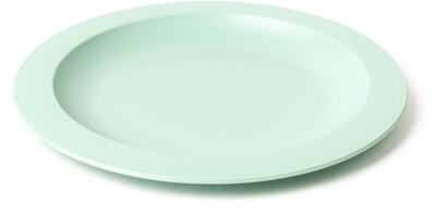 DBP bord, kunststof, rond, pastelgroen DBP bord, kunststof, rond, pastelgroen