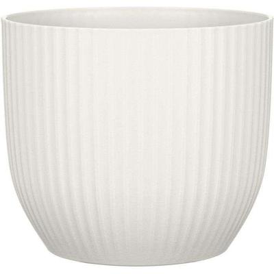 Ronde bloempot - DEROMA - 231 - 7 L - Ø 24 cm - Wit