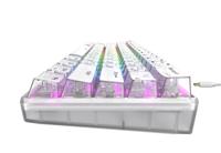 Havit KB903L - gaming toetsenbord (transparant wit) - thumbnail