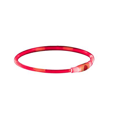 TRIXIE HALSBAND USB FLASH LIGHT LICHTGEVEND OPLAADBAAR ROOD 40X0,8 CM TRIXIE HALSBAND USB FLASH LIGHT LICHTGEVEND OPLAADBAAR ROOD 40X0,8 CM